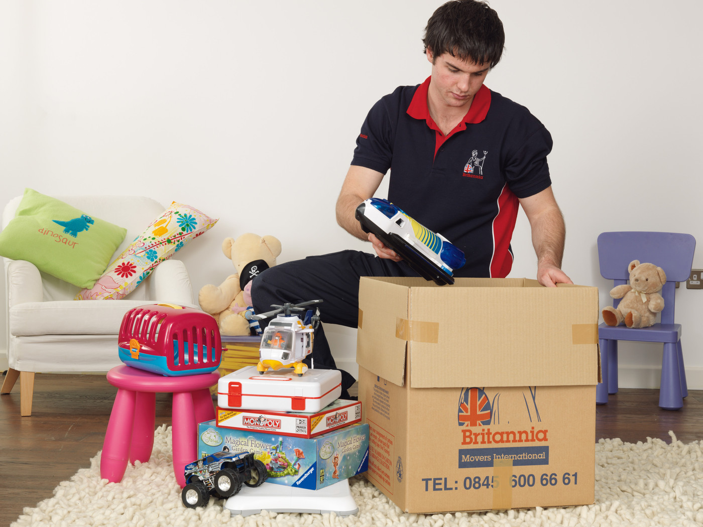 Britannia Bradshaw International Removals & Storage Moving Home with Children