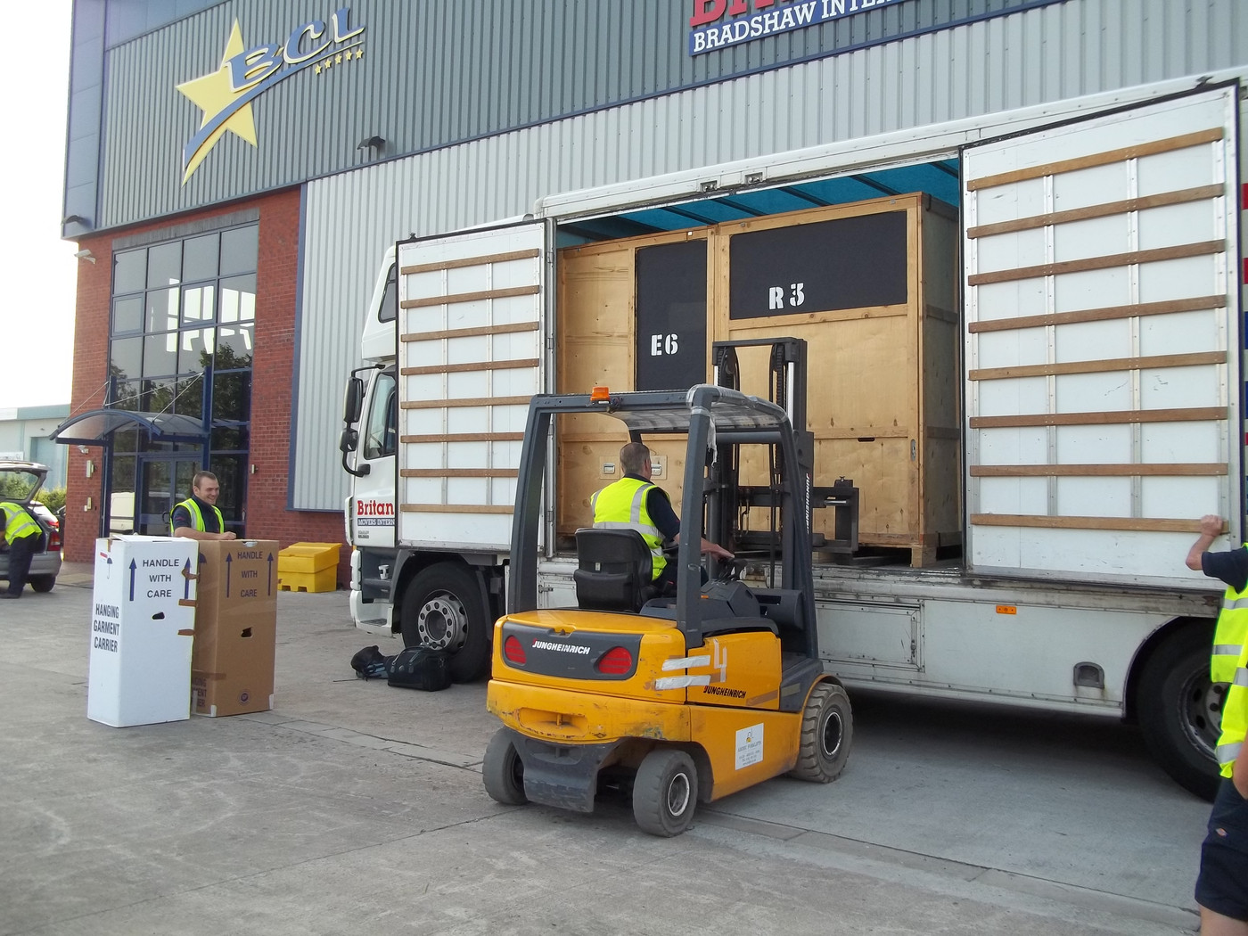Bradshaw Moving Services Storage in Burton-on-Trent